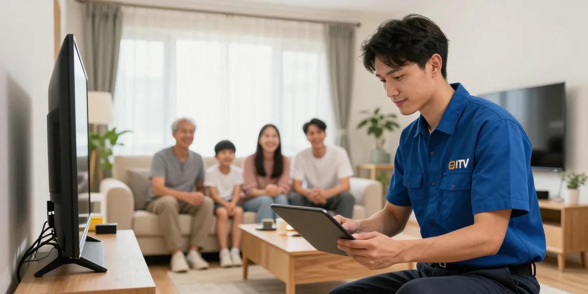 Local services offering the best IPTV installation, trusted provider ensuring quality home entertainment.