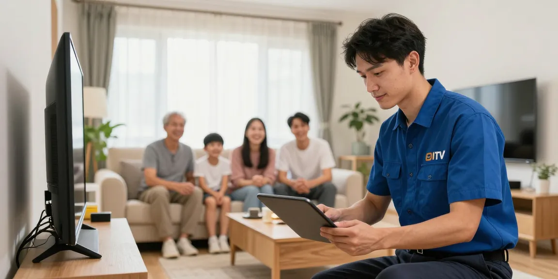 Local services offering the best IPTV installation, trusted provider ensuring quality home entertainment.
